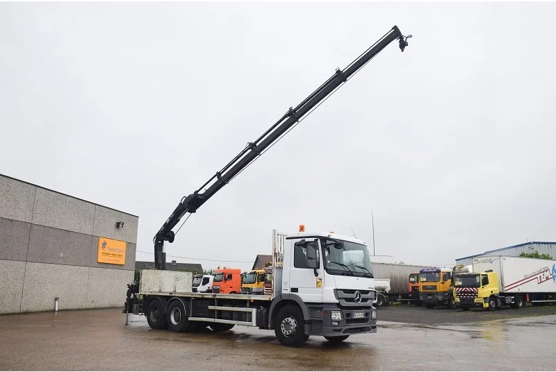 Mercedes-Benz Actros 2641 - Planbil, Kranbil: bilde 1 Mercedes-Benz Actros 2641 - Planbil, Kranbil: bilde 1