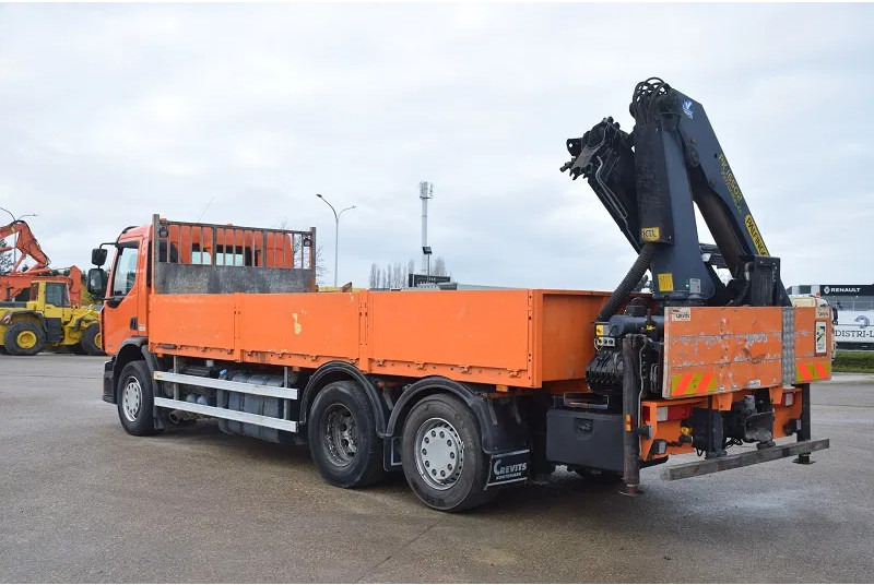 Renault Premium 410 - Planbil, Kranbil: bilde 3 Renault Premium 410 - Planbil, Kranbil: bilde 3