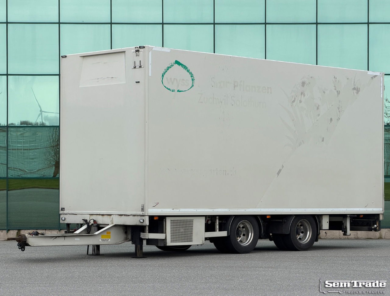 Burg 2-Axle VAN Beurden Isolated BOX TRS Cooling Hydrarolls 710 x 250 x 299 CM Inside Super Condition - Kjølehenger: bilde 1 Burg 2-Axle VAN Beurden Isolated BOX TRS Cooling Hydrarolls 710 x 250 x 299 CM Inside Super Condition - Kjølehenger: bilde 1