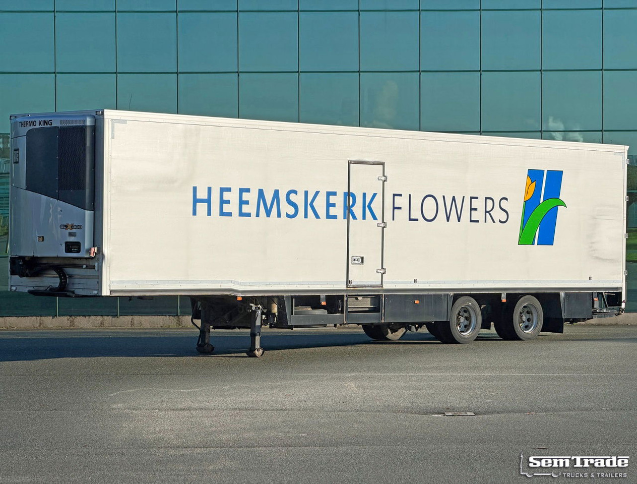 Floor FLO-1220K1 Theo Mulder Isolated BOX Side Door Thermo King SLX 300 Holland-Trailer - Kjølesemi: bilde 1 Floor FLO-1220K1 Theo Mulder Isolated BOX Side Door Thermo King SLX 300 Holland-Trailer - Kjølesemi: bilde 1