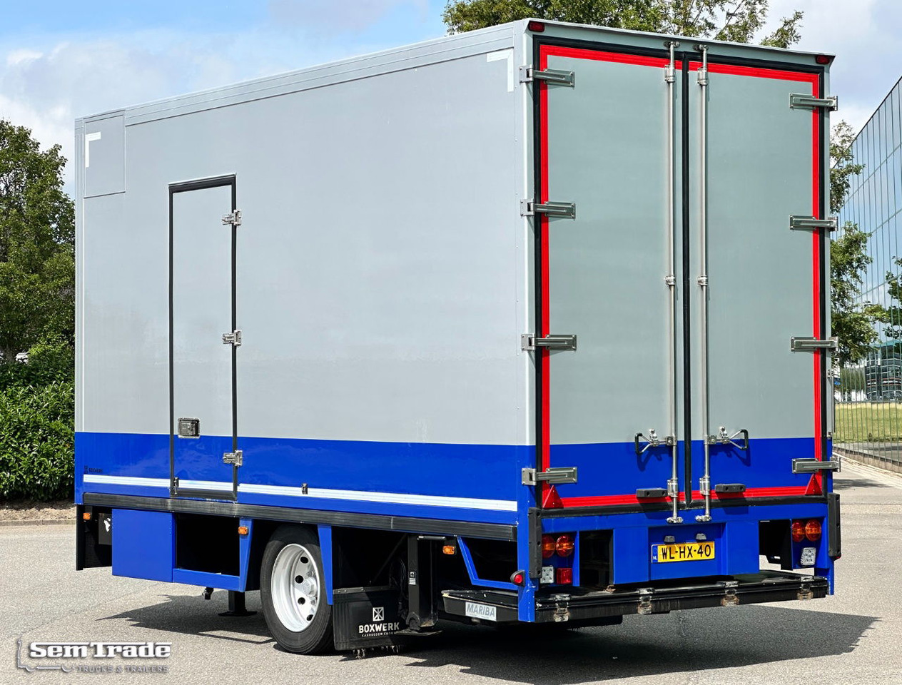 Floor Flma-10 Carrier Cooling 2X Side Door Tail Lift Disc Brakes Holland-Trailer - Kjølehenger: bilde 3 Floor Flma-10 Carrier Cooling 2X Side Door Tail Lift Disc Brakes Holland-Trailer - Kjølehenger: bilde 3