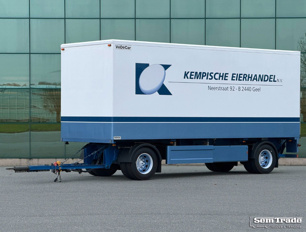 Groenewegen DRA-10-10-2 VéDéCar Isolated BOX BPW Axles Disc Brakes Tail Lift NEW Condition - Skaphenger: bilde 1 Groenewegen DRA-10-10-2 VéDéCar Isolated BOX BPW Axles Disc Brakes Tail Lift NEW Condition - Skaphenger: bilde 1