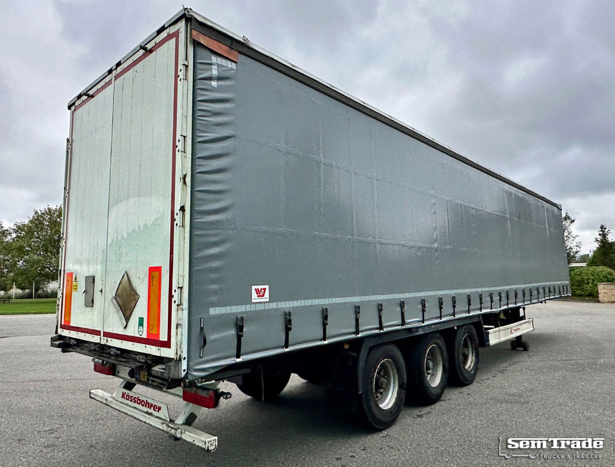 Kässbohrer XS Valx Axles Drum Brakes NEW Curtains NL-Trailer - Gardintrailer: bilde 4 Kässbohrer XS Valx Axles Drum Brakes NEW Curtains NL-Trailer - Gardintrailer: bilde 4