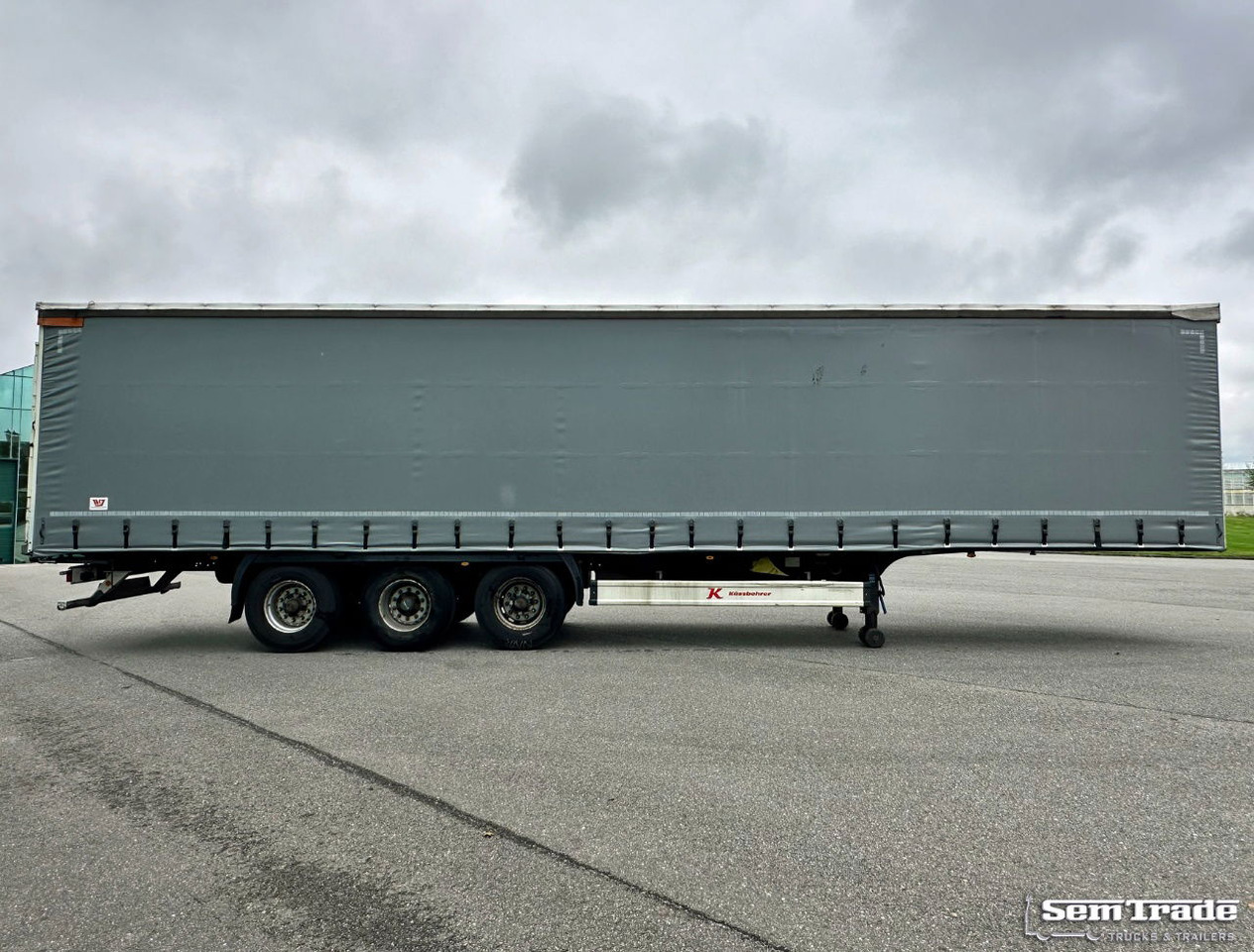 Kässbohrer XS Valx Axles Drum Brakes NEW Curtains NL-Trailer - Gardintrailer: bilde 5 Kässbohrer XS Valx Axles Drum Brakes NEW Curtains NL-Trailer - Gardintrailer: bilde 5