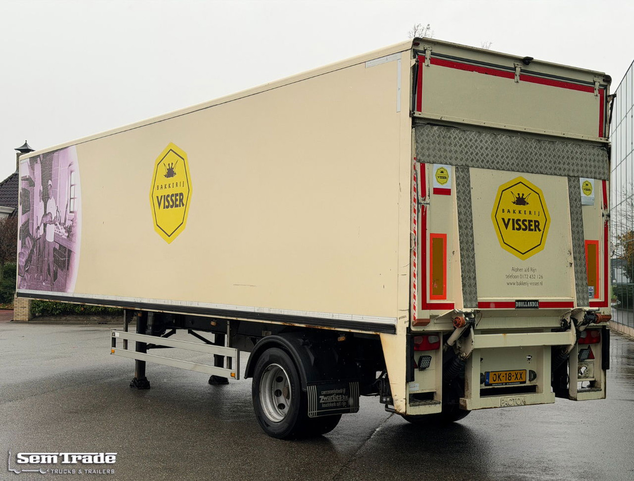 Pacton TBD 122 Tail Lift Steering Axle 1075x250x230 Inside NL City Trailer - Skapsemi: bilde 3 Pacton TBD 122 Tail Lift Steering Axle 1075x250x230 Inside NL City Trailer - Skapsemi: bilde 3