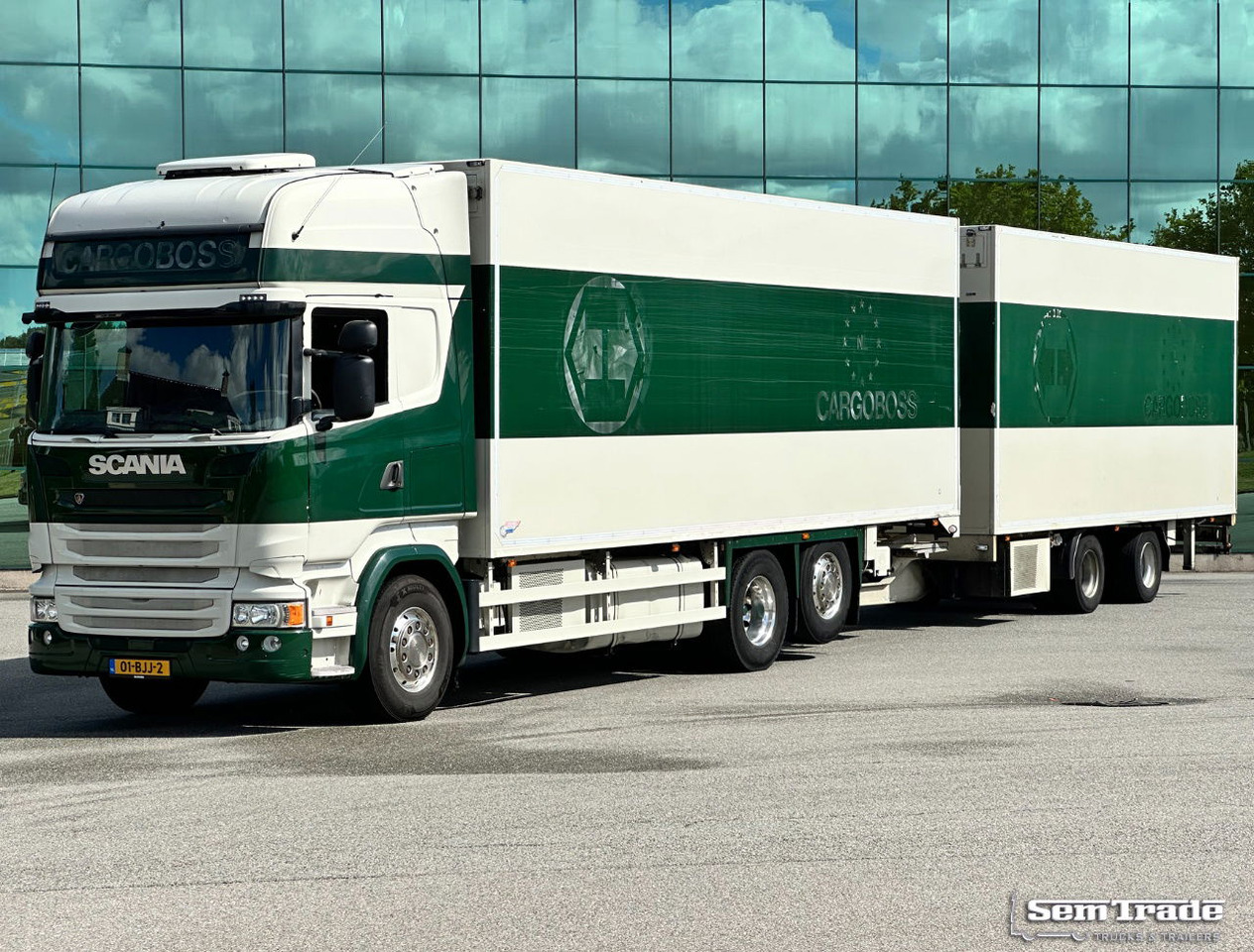 Scania R450 Retarder VAN Beurden Isolated Boxes TRS Cooling Tail Lift TOP Condition NL-Combi - Lastebil med kjøl: bilde 1 Scania R450 Retarder VAN Beurden Isolated Boxes TRS Cooling Tail Lift TOP Condition NL-Combi - Lastebil med kjøl: bilde 1