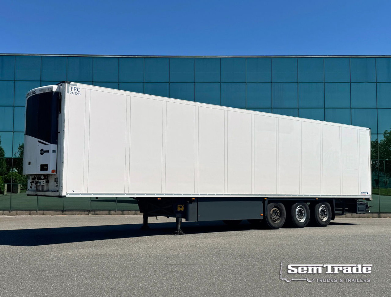 Schmitz Cargobull SCBS3B Thermo King SLXi300 Only 6.822 Hours Thick Roof Disc Br - Kjølesemi: bilde 1 Schmitz Cargobull SCBS3B Thermo King SLXi300 Only 6.822 Hours Thick Roof Disc Br - Kjølesemi: bilde 1