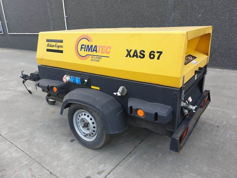 Atlas-Copco XAS 67 DD - G - Luftkompressor: bilde 3 Atlas-Copco XAS 67 DD - G - Luftkompressor: bilde 3