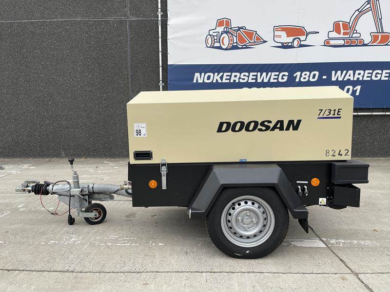 Doosan 7 / 31 E - N - Luftkompressor: bilde 1 Doosan 7 / 31 E - N - Luftkompressor: bilde 1