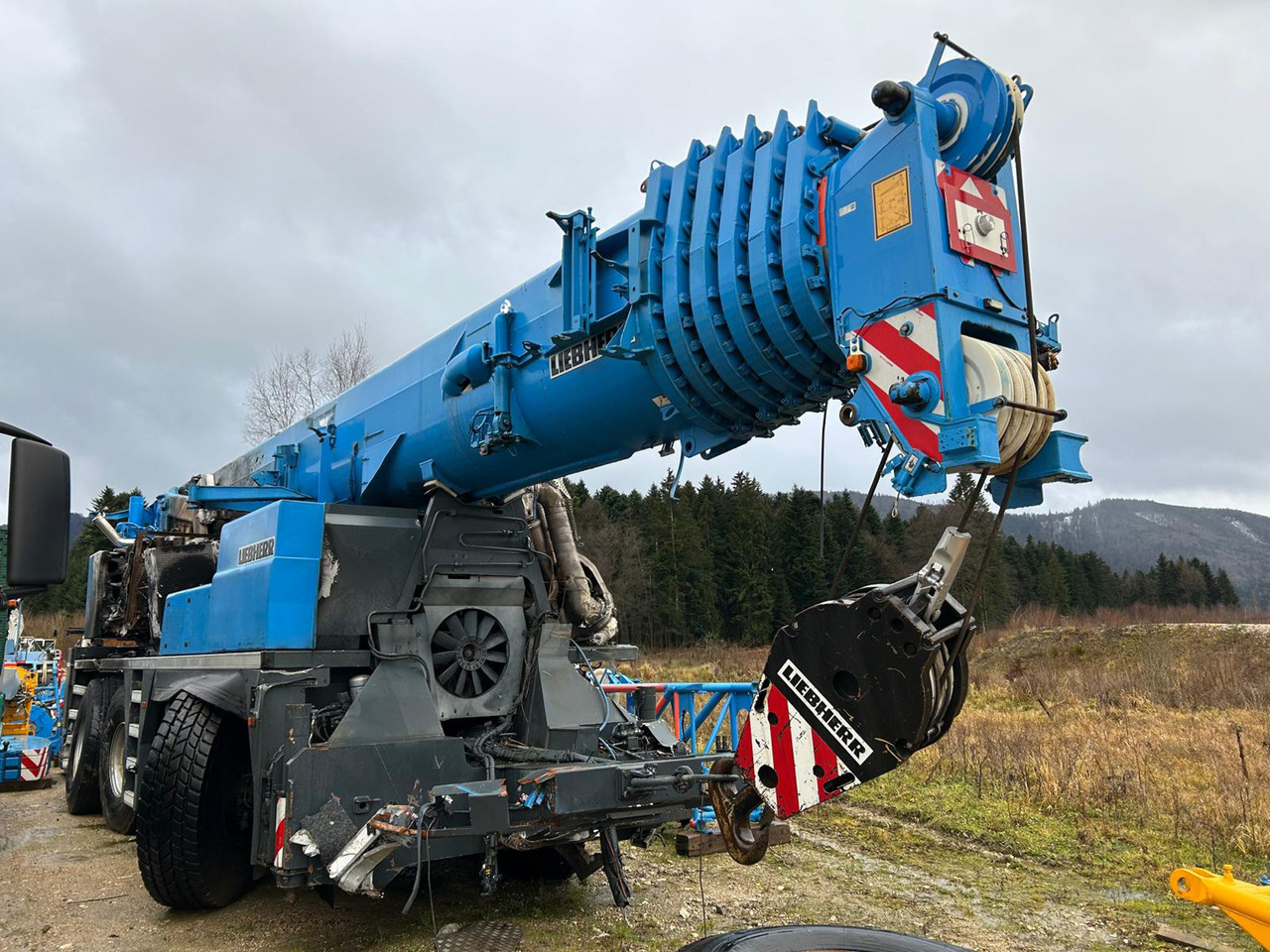 Liebherr LTM 1100-4.2 / Accident - Mobilkran: bilde 1 Liebherr LTM 1100-4.2 / Accident - Mobilkran: bilde 1