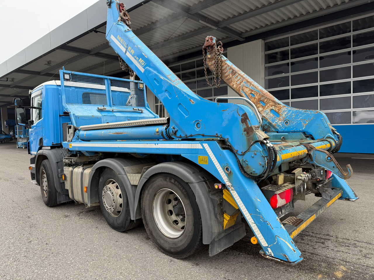 SCANIA P450 6x2 + AK16N TC - Liftdumper lastebil: bilde 3 SCANIA P450 6x2 + AK16N TC - Liftdumper lastebil: bilde 3