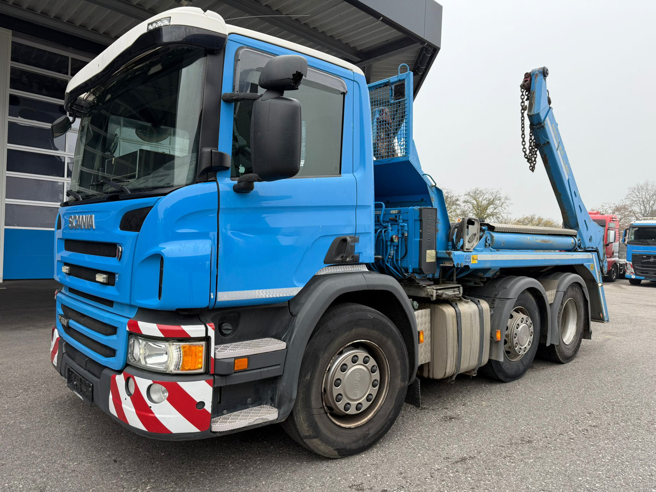 SCANIA P450 6x2 + AK16N TC - Liftdumper lastebil: bilde 1 SCANIA P450 6x2 + AK16N TC - Liftdumper lastebil: bilde 1