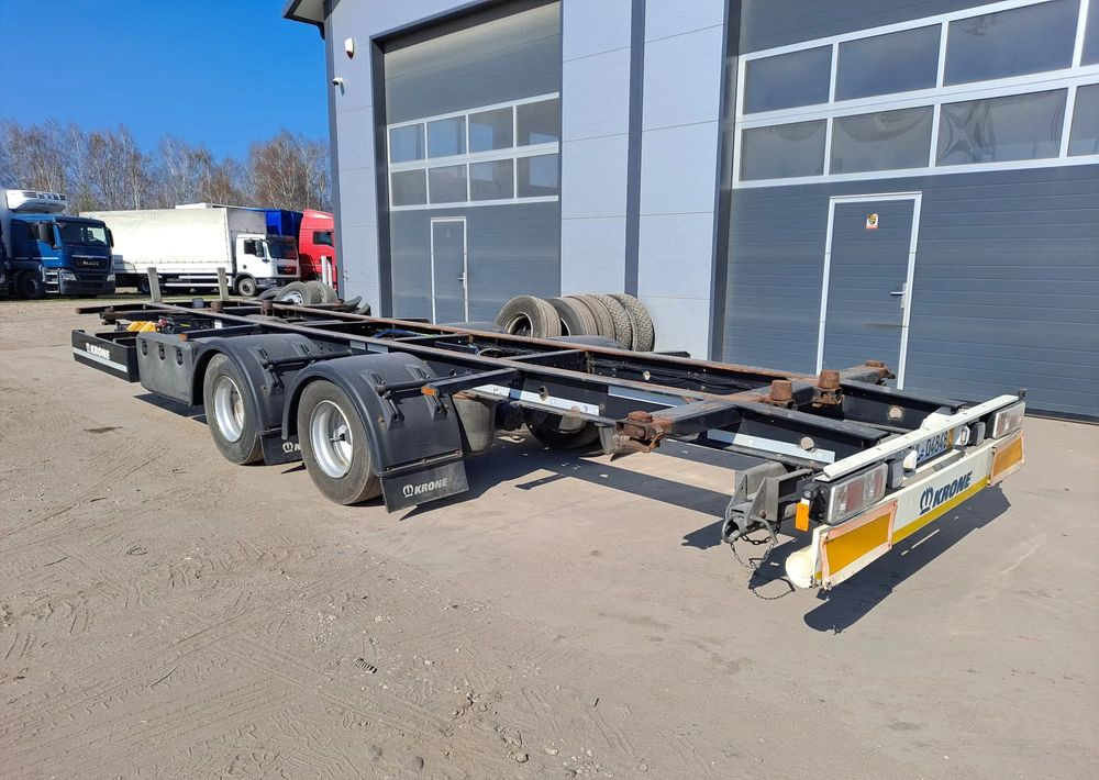 Krone Przyczepa Tandem - Container-transport/ Vekselflak tilhenger: bilde 1 Krone Przyczepa Tandem - Container-transport/ Vekselflak tilhenger: bilde 1