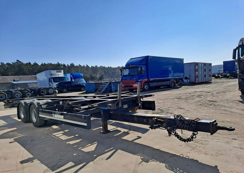 Krone Przyczepa Tandem - Container-transport/ Vekselflak tilhenger: bilde 3 Krone Przyczepa Tandem - Container-transport/ Vekselflak tilhenger: bilde 3