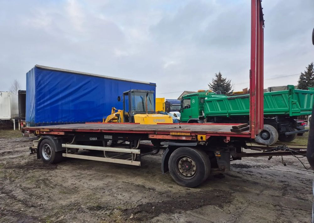 Schmitz Cargobull Przyczepa platforma Schmitz Krone - Planhenger/ Flathenger: bilde 3 Schmitz Cargobull Przyczepa platforma Schmitz Krone - Planhenger/ Flathenger: bilde 3