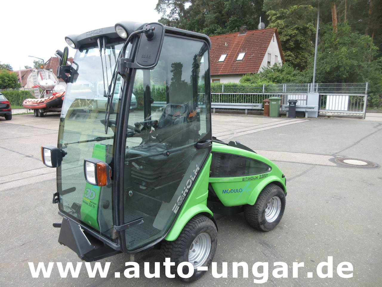Egholm 2200 T Moduloflex 4x4 Knicklenkung Baujahr 2009 Daihatsu DM950 Diesel - Kommunale traktor: bilde 3 Egholm 2200 T Moduloflex 4x4 Knicklenkung Baujahr 2009 Daihatsu DM950 Diesel - Kommunale traktor: bilde 3