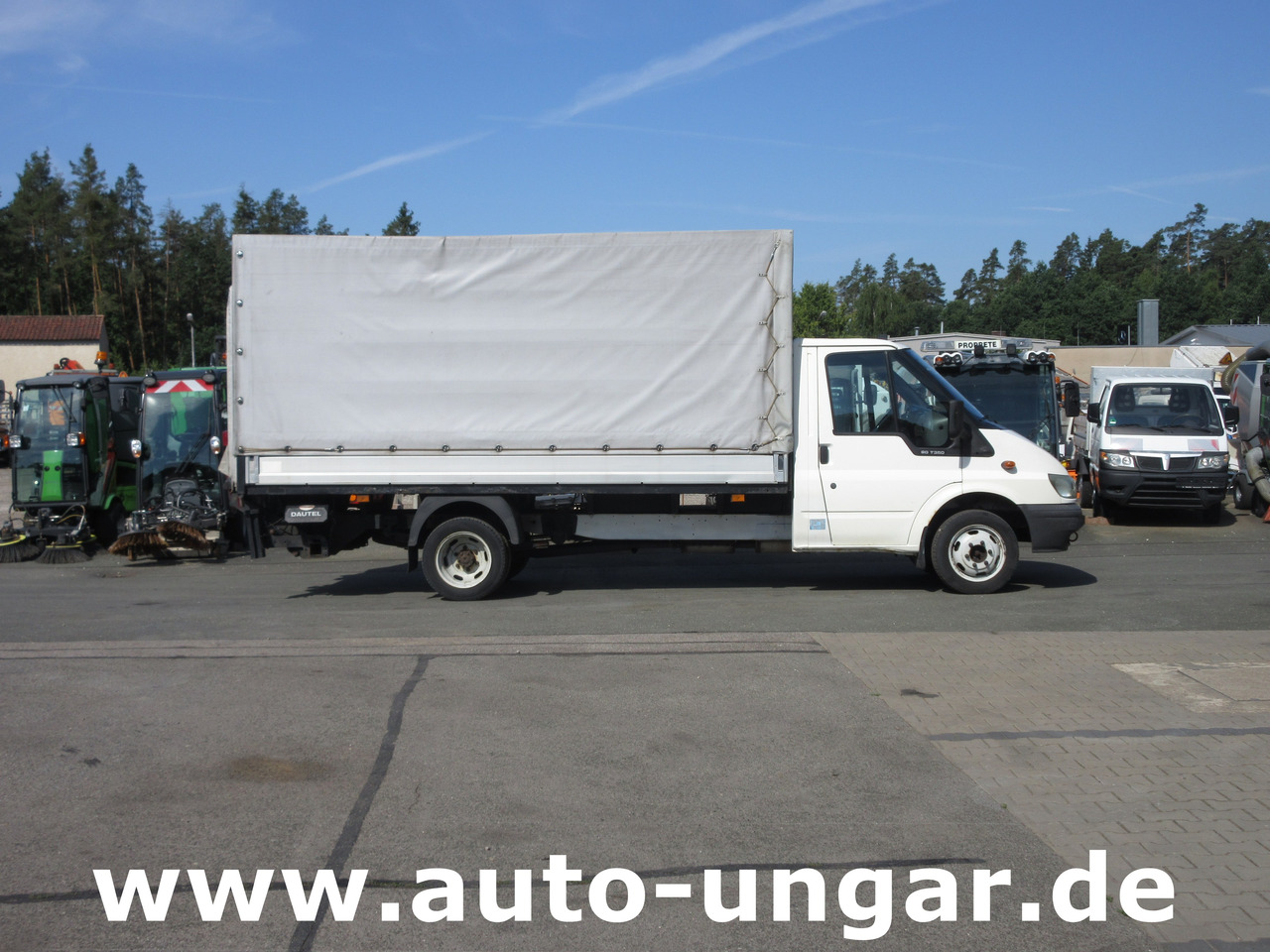 Ford Transit 90T350 Tourneo 3.500kg Pritsche & Plane Dautel LBW AHK - Varebil med kapell: bilde 1 Ford Transit 90T350 Tourneo 3.500kg Pritsche & Plane Dautel LBW AHK - Varebil med kapell: bilde 1