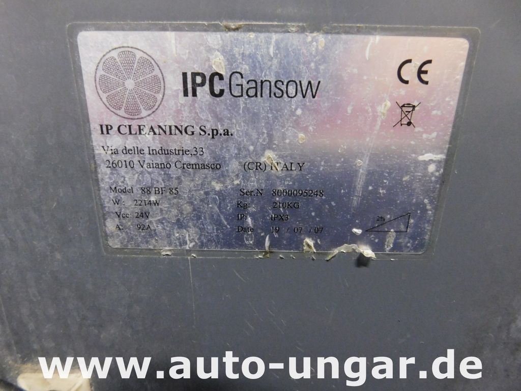Gansow 88 mit eigenem Antrieb 24V inkl. Ladegerät - Gulvvaskemaskin: bilde 5 Gansow 88 mit eigenem Antrieb 24V inkl. Ladegerät - Gulvvaskemaskin: bilde 5