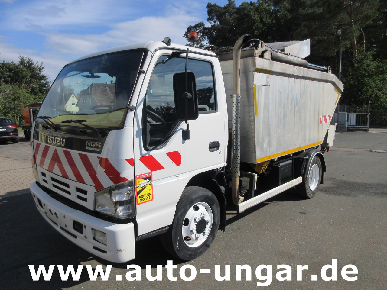ISUZU NQR smoother NPR 75 Q75.Y07 Faun Müllwagen Euro 4 Kipper Lifter Presse - Søppelbil: bilde 1 ISUZU NQR smoother NPR 75 Q75.Y07 Faun Müllwagen Euro 4 Kipper Lifter Presse - Søppelbil: bilde 1