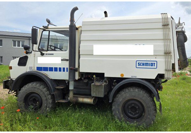 Mercedes-Benz Unimog 1400 +Schmidt SK320 - Bygg og anlegg: bilde 4 Mercedes-Benz Unimog 1400 +Schmidt SK320 - Bygg og anlegg: bilde 4