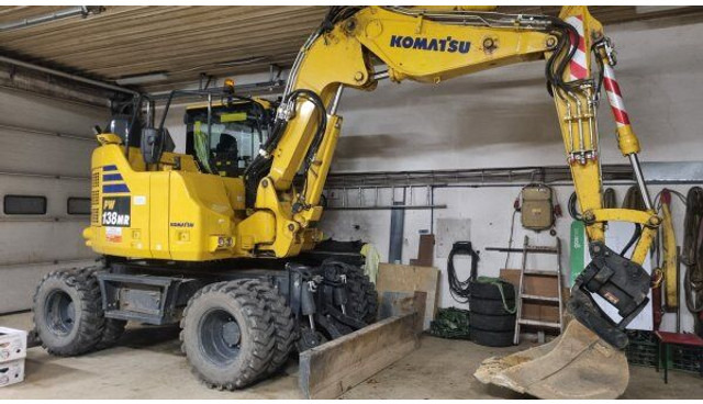 Komatsu PW 138 MR - Hjulgraver: bilde 1 Komatsu PW 138 MR - Hjulgraver: bilde 1
