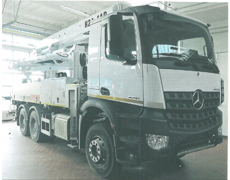 Mercedes-Benz Arocs 2840 - Stasjonær betongpumpe: bilde 1 Mercedes-Benz Arocs 2840 - Stasjonær betongpumpe: bilde 1