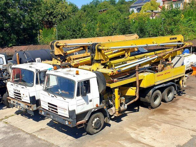 Schwing 25m BPL 601 +6x6 Tatra 815 (DOCS/KFZ MACHINE +1 no docs/kein kfz - Stasjonær betongpumpe: bilde 1 Schwing 25m BPL 601 +6x6 Tatra 815 (DOCS/KFZ MACHINE +1 no docs/kein kfz - Stasjonær betongpumpe: bilde 1