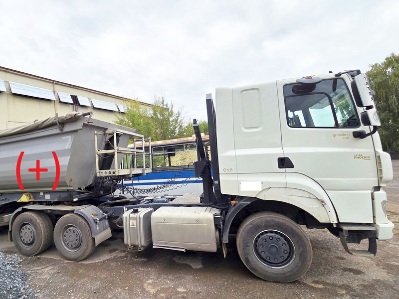 Tatra 6x6 hydr. 75/48t Phoenix 158/DAF (TRACTOR docs/kfz!) - Trekkvogn: bilde 3 Tatra 6x6 hydr. 75/48t Phoenix 158/DAF (TRACTOR docs/kfz!) - Trekkvogn: bilde 3