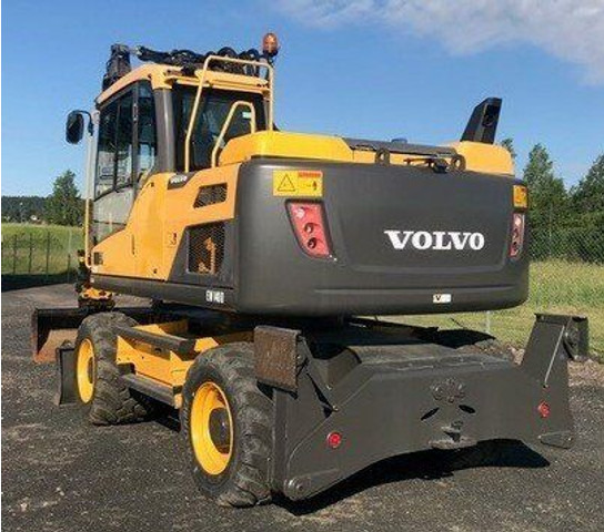 Volvo EW 140 D - Hjulgraver: bilde 3 Volvo EW 140 D - Hjulgraver: bilde 3