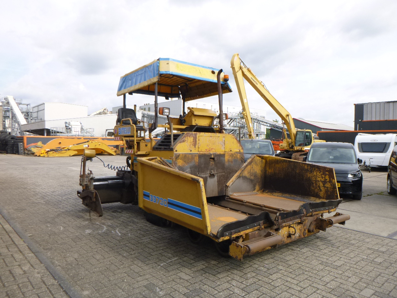 Asfaltutlegger CATERPILLAR BB730: bilde 19