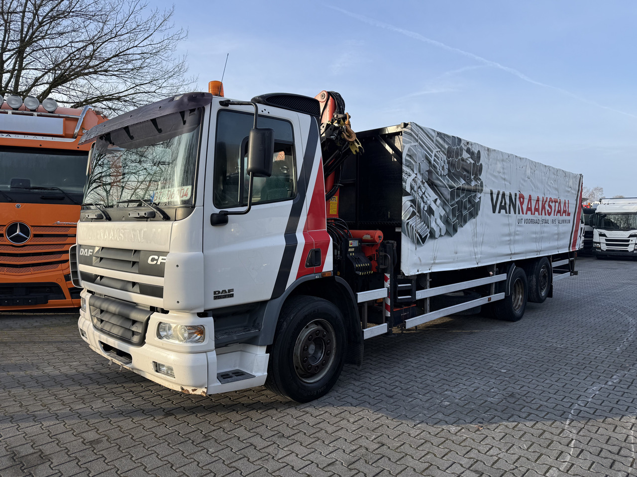 Daf CF310 6X2 Palfinger PK 12000 - Planbil, Kranbil: bilde 1 Daf CF310 6X2 Palfinger PK 12000 - Planbil, Kranbil: bilde 1