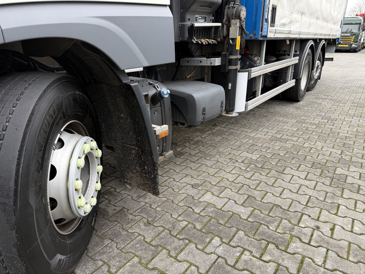 Daf XF480 6X2*4 Kran Hiab X-HiDuo 188 - Planbil, Kranbil: bilde 3 Daf XF480 6X2*4 Kran Hiab X-HiDuo 188 - Planbil, Kranbil: bilde 3