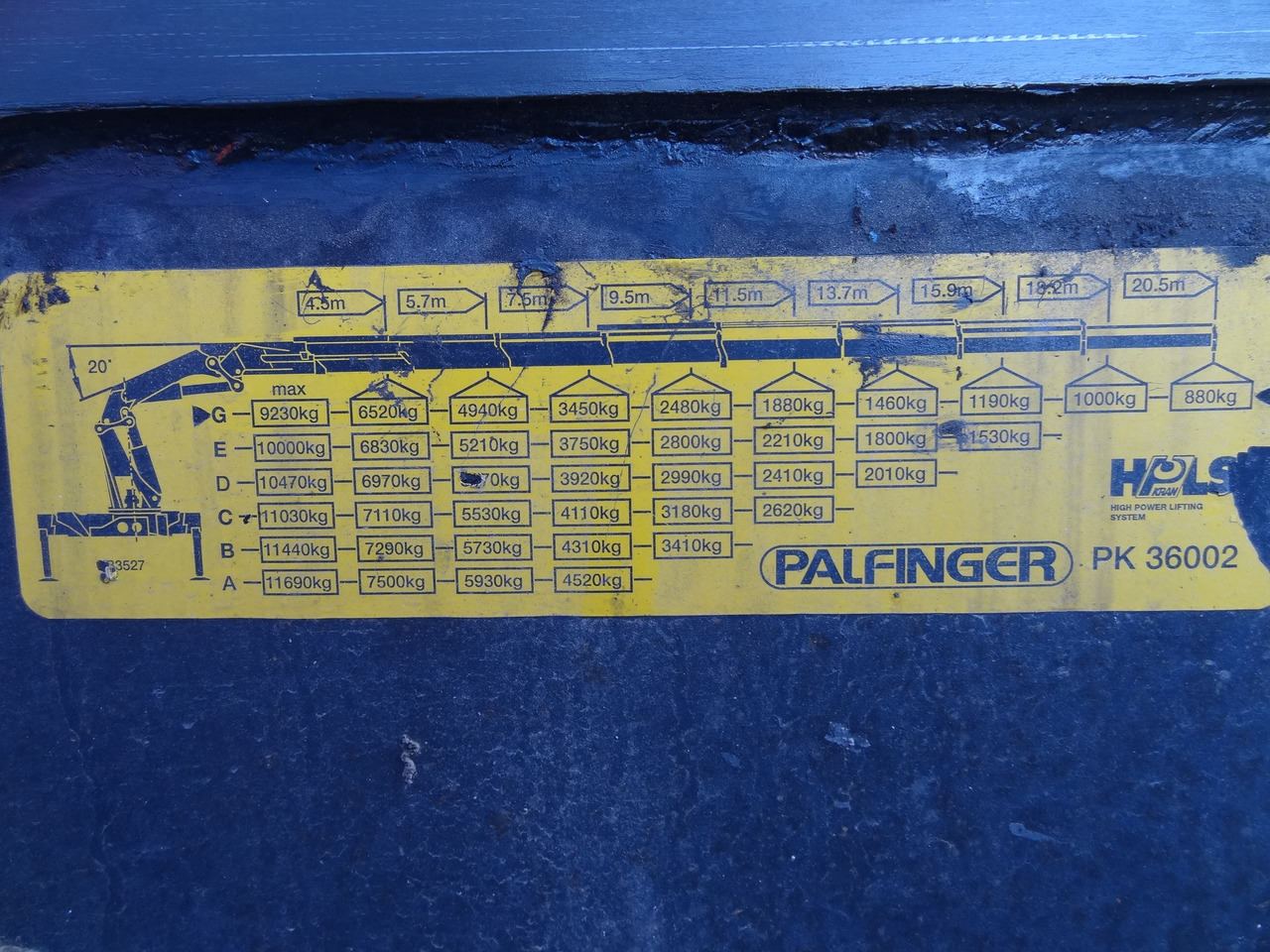 Iveco EuroTrakker 260E31 6X4 Palfinger 36002 - Kranbil, Planbil: bilde 4 Iveco EuroTrakker 260E31 6X4 Palfinger 36002 - Kranbil, Planbil: bilde 4