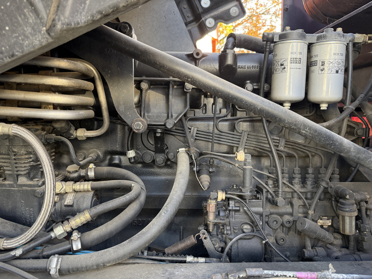 MAN F90 16.242 4X4 / Feuerwehr - Chassis lastebil: bilde 4 MAN F90 16.242 4X4 / Feuerwehr - Chassis lastebil: bilde 4