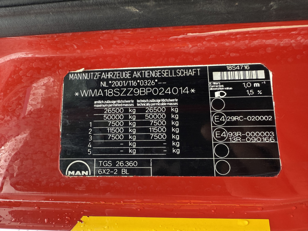 MAN TGS 26.360 6X2 Haken mit Kran HMF 1643Z - Krokbil, Kranbil: bilde 4 MAN TGS 26.360 6X2 Haken mit Kran HMF 1643Z - Krokbil, Kranbil: bilde 4