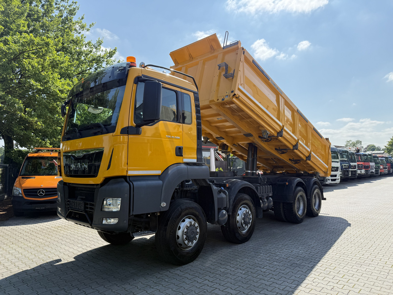 MAN TGS 41.500 8X6 BB Meiller - Tippbil: bilde 1 MAN TGS 41.500 8X6 BB Meiller - Tippbil: bilde 1