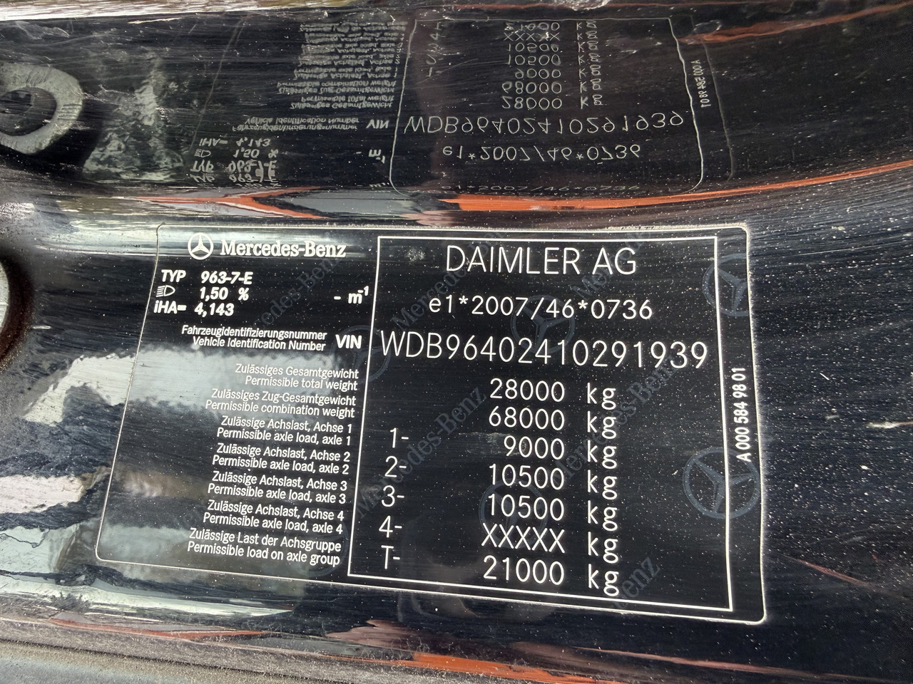 Mercedes-Benz Arocs 2653 6X4 Kran Kesla 2124L - Tømmerbil, Kranbil: bilde 5 Mercedes-Benz Arocs 2653 6X4 Kran Kesla 2124L - Tømmerbil, Kranbil: bilde 5