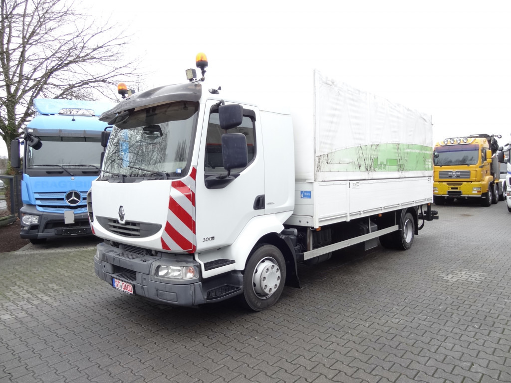 Planbil, Kranbil Renault Midlum 300.12 Fassi F80: bilde 9