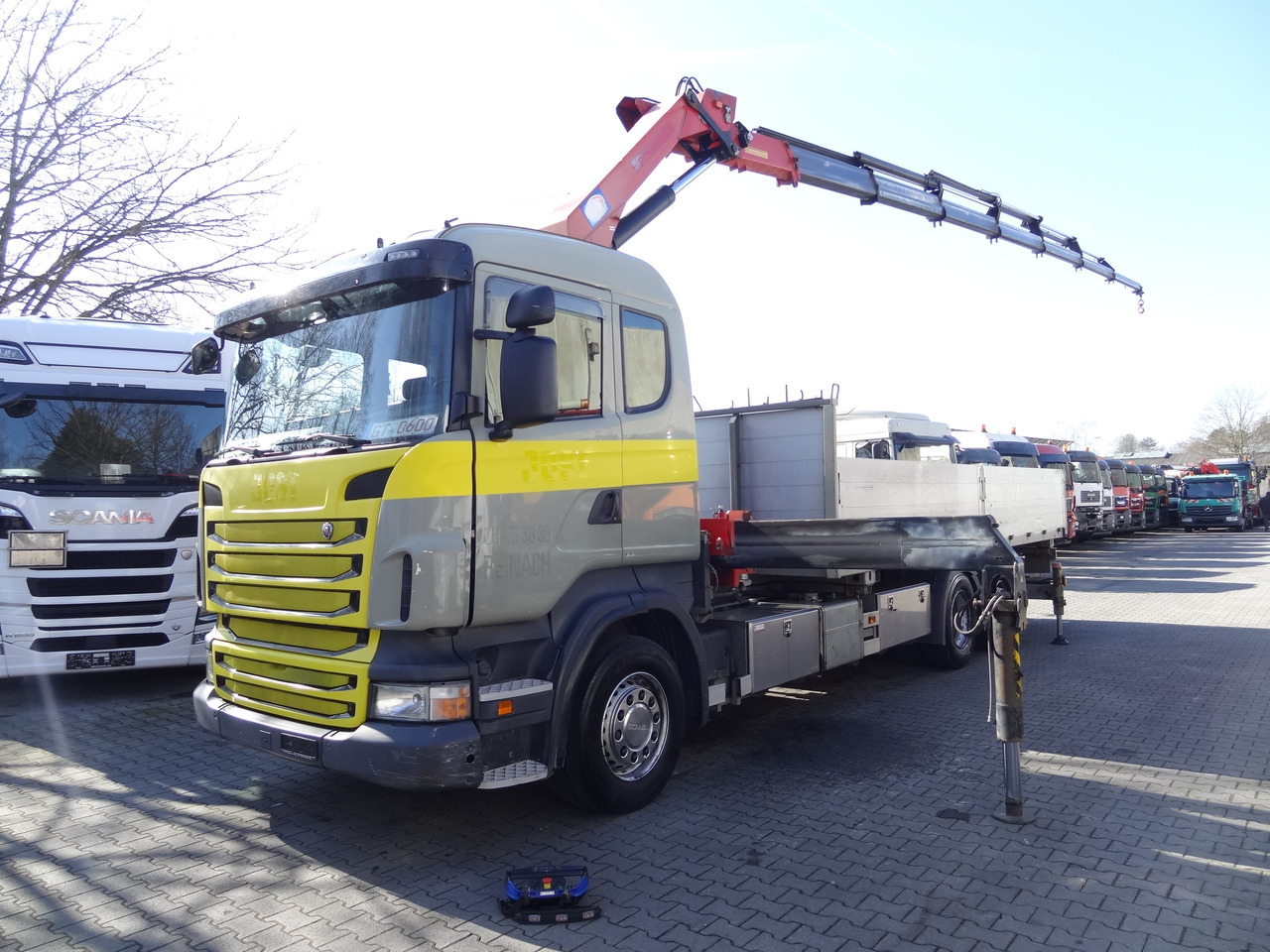 Scania R440 6X2*4 Kran HMF 3000 bis 30 Meter - Kranbil, Planbil: bilde 1 Scania R440 6X2*4 Kran HMF 3000 bis 30 Meter - Kranbil, Planbil: bilde 1