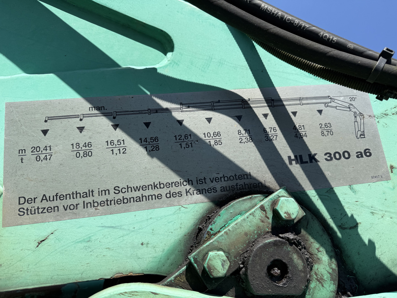 Volvo FM12 420 4X4 Kran MKG 300 bis 24 Meter - Planbil, Kranbil: bilde 3 Volvo FM12 420 4X4 Kran MKG 300 bis 24 Meter - Planbil, Kranbil: bilde 3