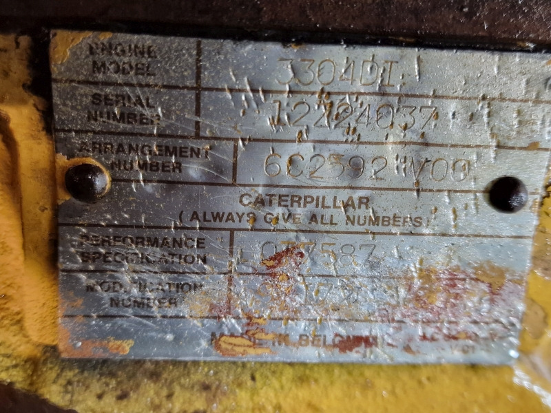 Caterpillar 3304DI Engine (Plant) - Motor for Bygg og anlegg: bilde 2 Caterpillar 3304DI Engine (Plant) - Motor for Bygg og anlegg: bilde 2