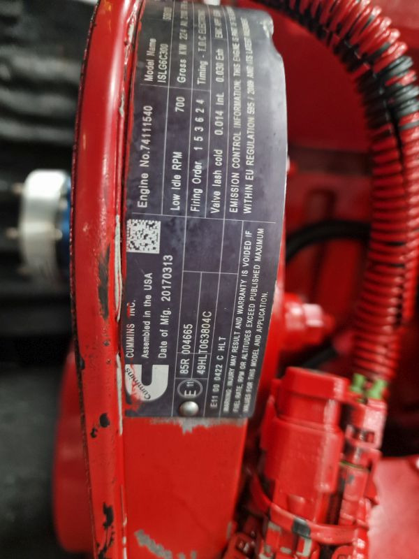 Cummins ISLG6C300 Engine (Industrial) 2017 - Motor for Industrimaskin: bilde 2 Cummins ISLG6C300 Engine (Industrial) 2017 - Motor for Industrimaskin: bilde 2