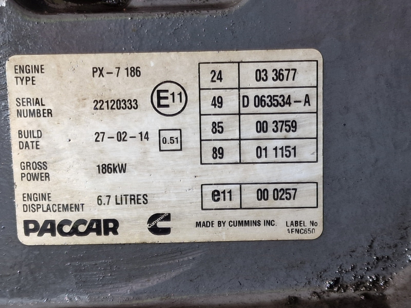 DAF PX-7 184 Engine (Truck) - Motor for Lastebil: bilde 2 DAF PX-7 184 Engine (Truck) - Motor for Lastebil: bilde 2