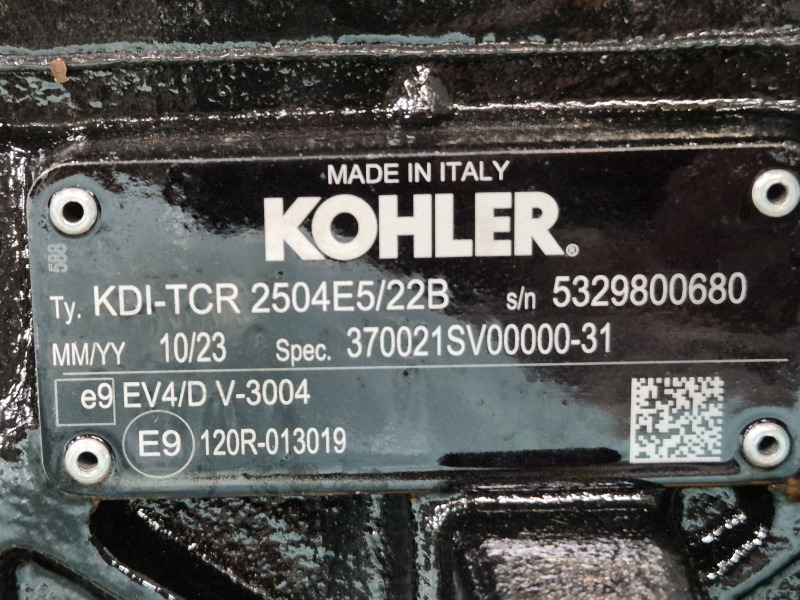 Kohler/JCB KDI-TCR 2504E5/22B New Engine (Plant) - Motor for Bygg og anlegg: bilde 2 Kohler/JCB KDI-TCR 2504E5/22B New Engine (Plant) - Motor for Bygg og anlegg: bilde 2