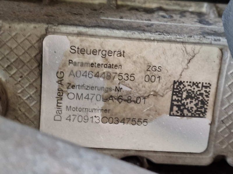 Mercedes Benz OM470LA 6-8-01 470.913C Engine (Truck) - Motor for Lastebil: bilde 2 Mercedes Benz OM470LA 6-8-01 470.913C Engine (Truck) - Motor for Lastebil: bilde 2