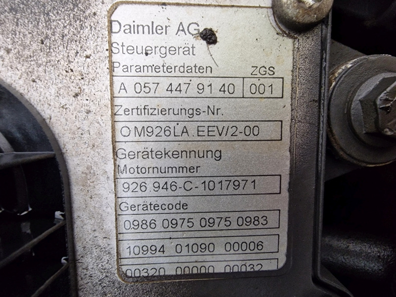 Motor for Lastebil Mercedes Benz OM926LA.EEV/2-00 Econic Spec Engine (Truck): bilde 11