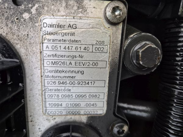 Mercedes Benz OM926LA.EEV/2-03 Econic Spec Engine (Truck) - Motor for Lastebil: bilde 2 Mercedes Benz OM926LA.EEV/2-03 Econic Spec Engine (Truck) - Motor for Lastebil: bilde 2
