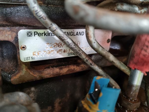Motor for Industrimaskin Perkins 1104 3054C Engine: bilde 9