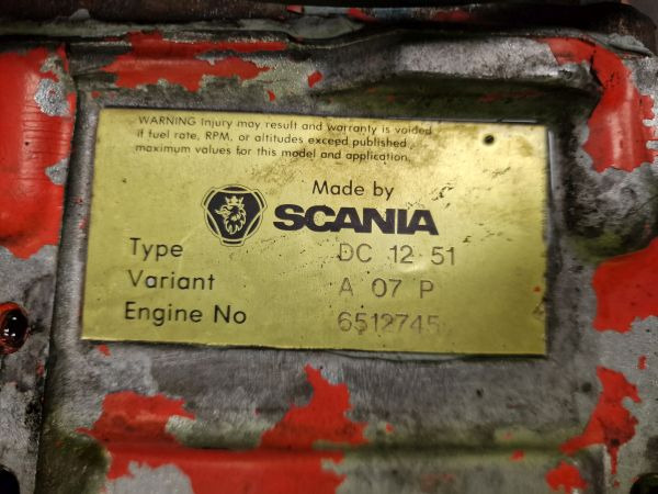 Scania DC12 51A Engine (Industrial) - Motor for Industrimaskin: bilde 2 Scania DC12 51A Engine (Industrial) - Motor for Industrimaskin: bilde 2