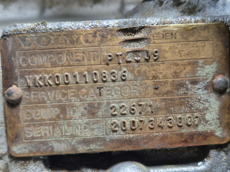 Volvo PT2509 Gearbox Industrial - Girkasse for Industrimaskin: bilde 2 Volvo PT2509 Gearbox Industrial - Girkasse for Industrimaskin: bilde 2